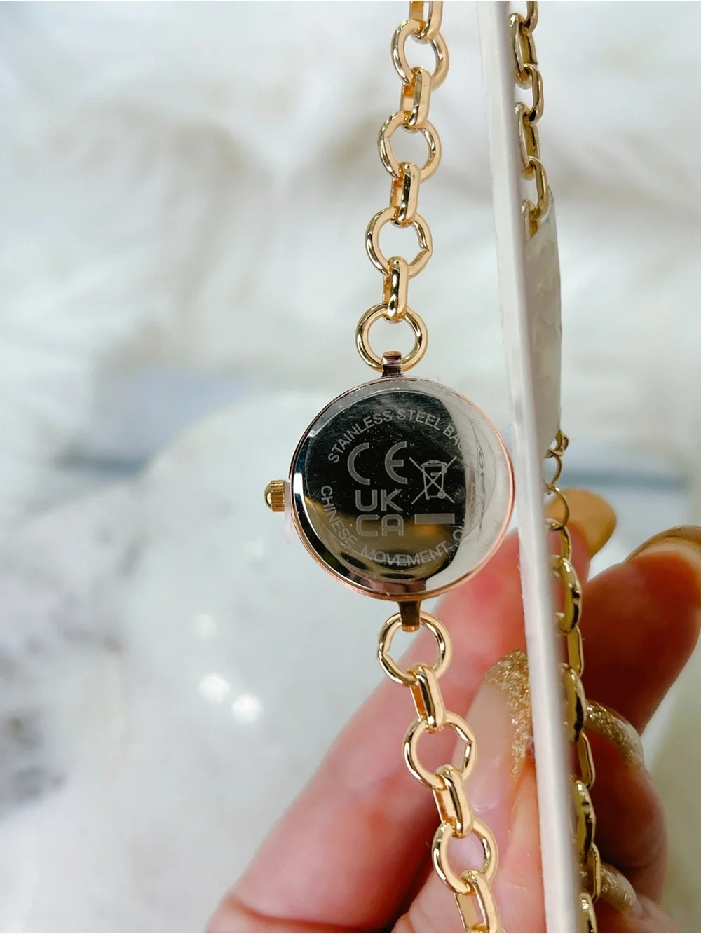 Lovisa Gold Chain Watch Choker necklace Gold plated 12” to 14”
